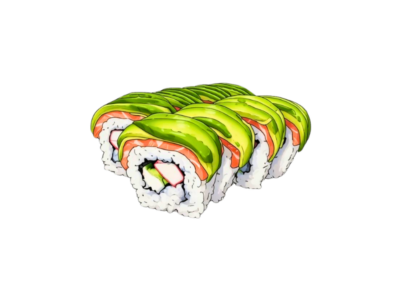123. Cali. Lachs Avo Rainbow