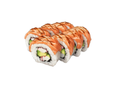 125. Flambierter Lachs Rainbow