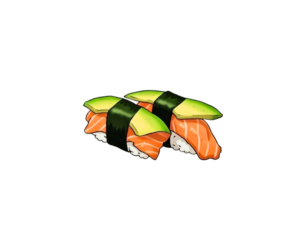 55.Kani Avo Nigiri