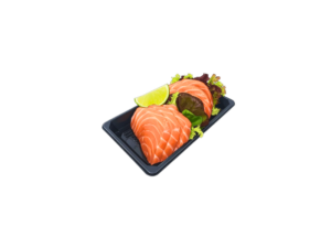 151. Shake Sashimi 100g ( Lachs )