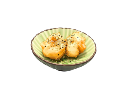 174. Banananbällchen mit Honig