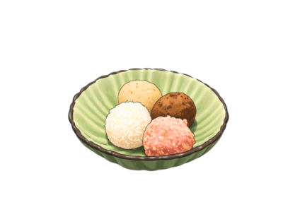 171. Mochi x2 (japanische Reiskuchen)